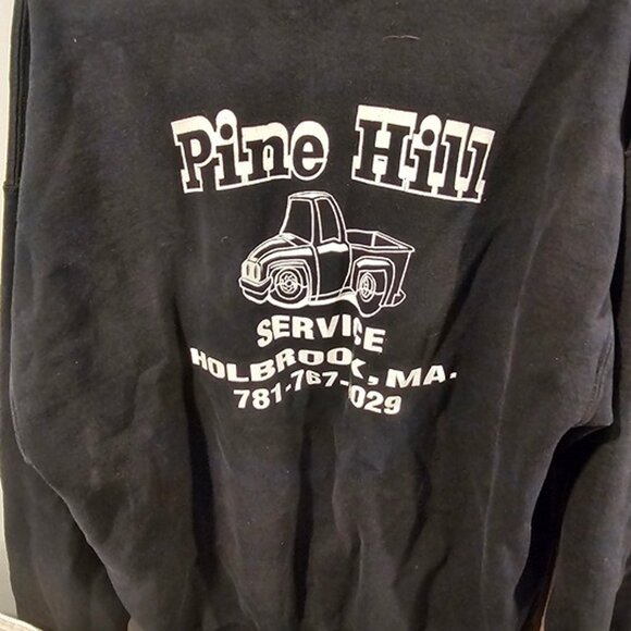 Gildan Heavy Blend Sweater Men Size XL Gray Long Sleeves Crew Neck - Picture 5 of 5